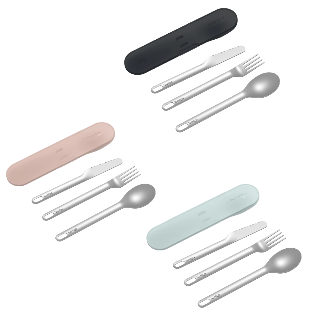 BENTGO STAINLESS STEEL TRAVEL UTENSIL SET