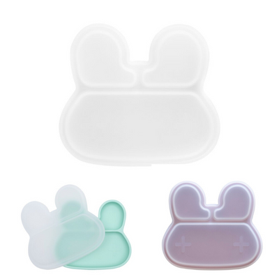 We Might Be Tiny Bunny Stickie Plate Lid