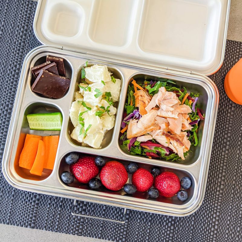 Ecococoon Bento Lunch Box with 5 Compartments - Leak Proof